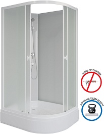 Niagara Душевая кабина Promo P110/80/26L/MT/BK – фотография-1